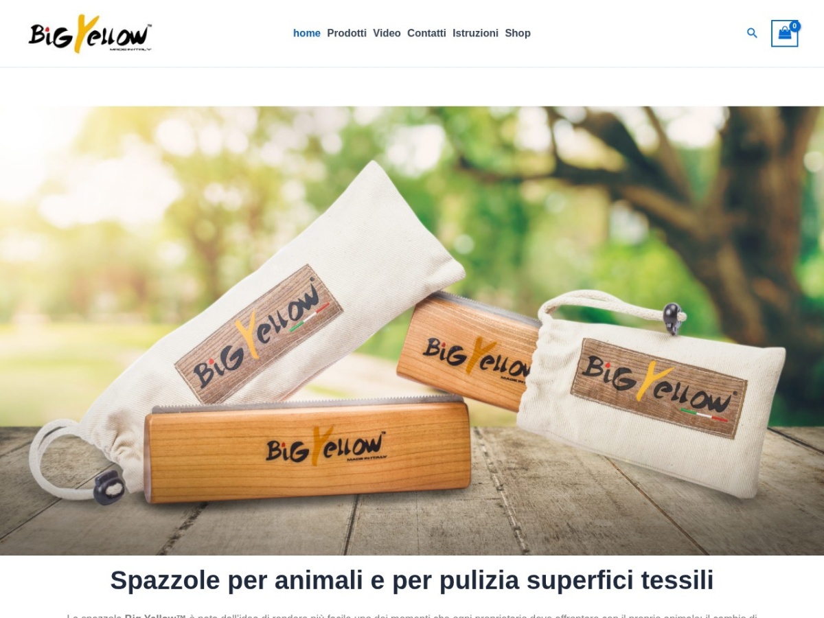 Big Yellow Italy – Spazzole per animali
