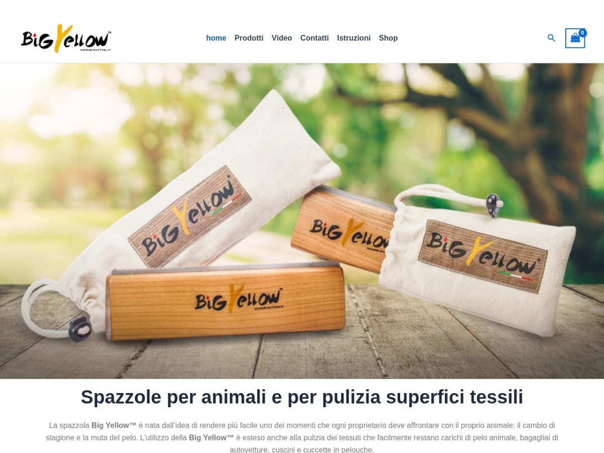 Big Yellow Italy – Spazzole per animali