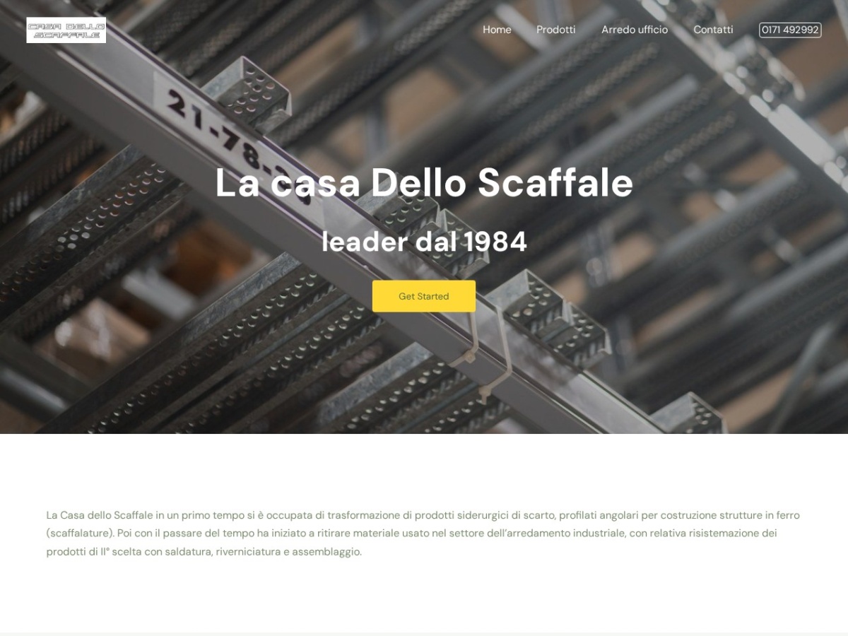 Casa dello scaffale